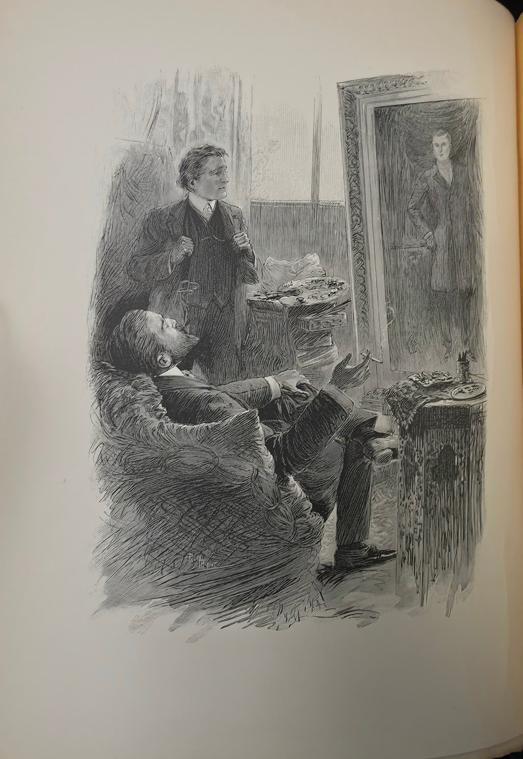 The Picture of Dorian Gray by Oscar Wilde (First Illustrated Edition)