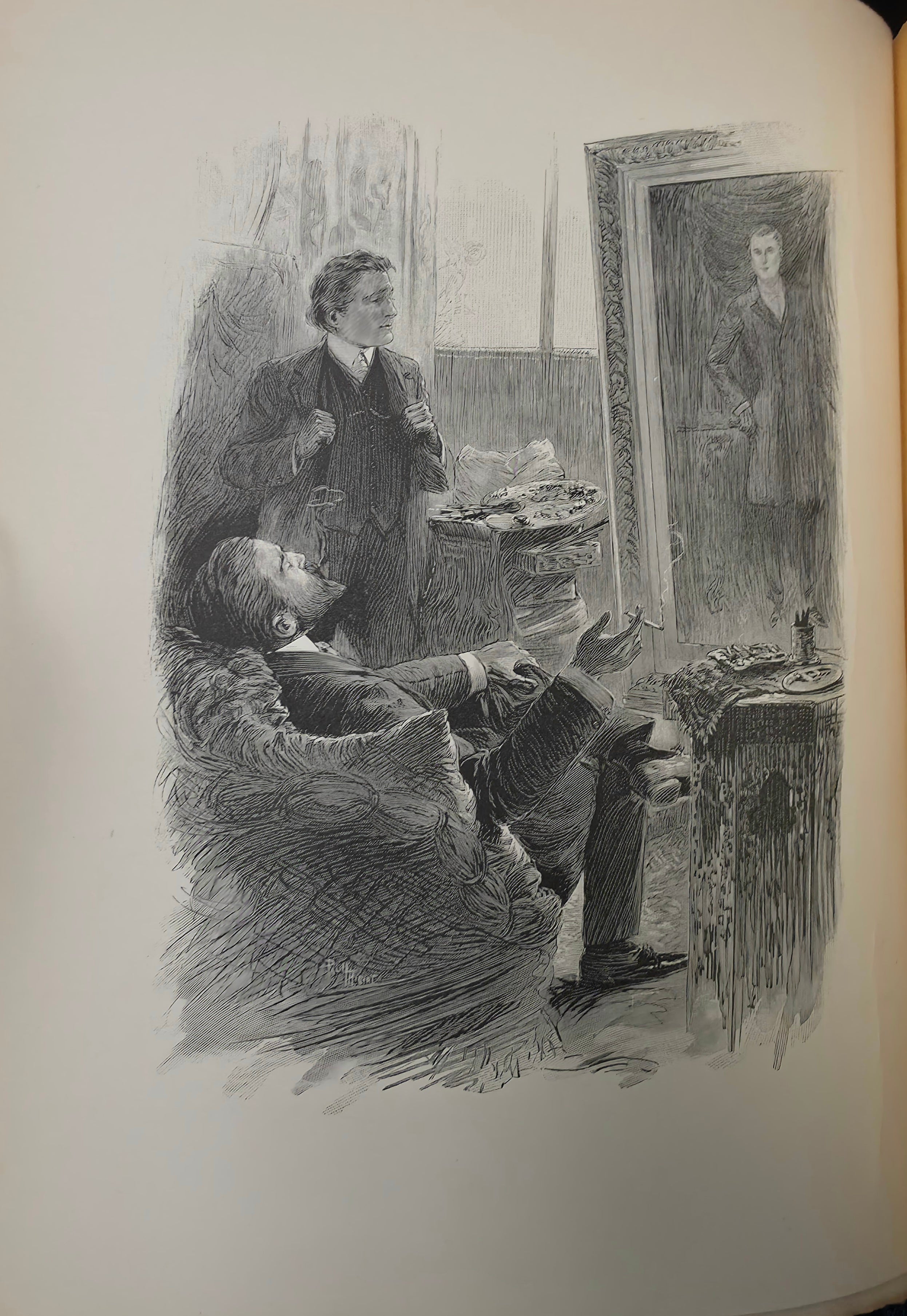 The Picture of Dorian Gray by Oscar Wilde (First Illustrated Edition)
