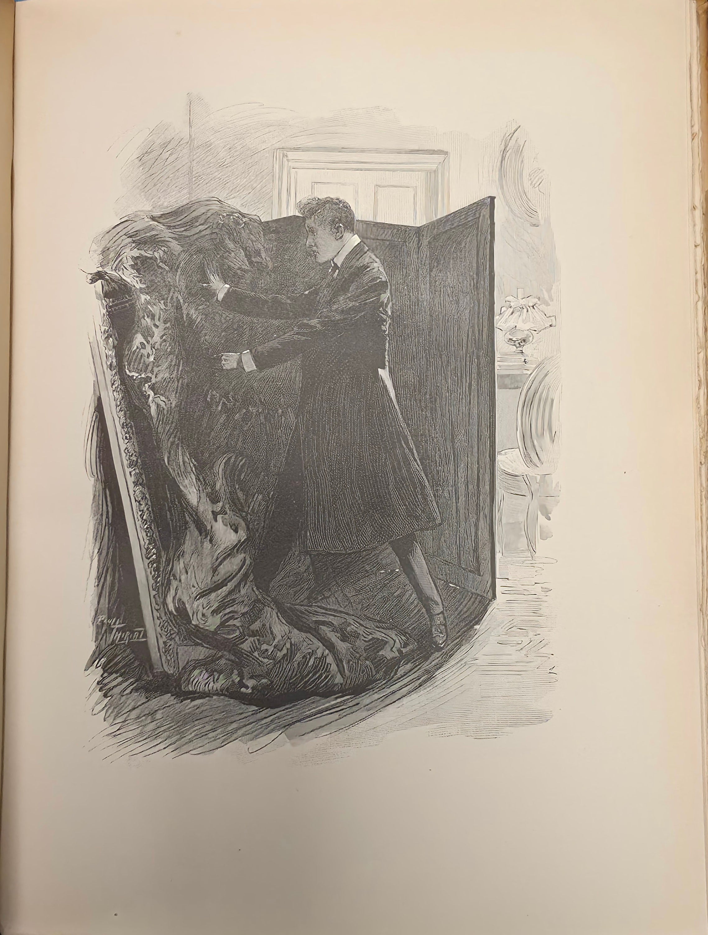 The Picture of Dorian Gray by Oscar Wilde (First Illustrated Edition)