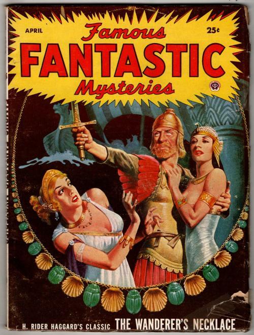 Famous Fantastic Mysteries Apr 1953 Lawrence Cover