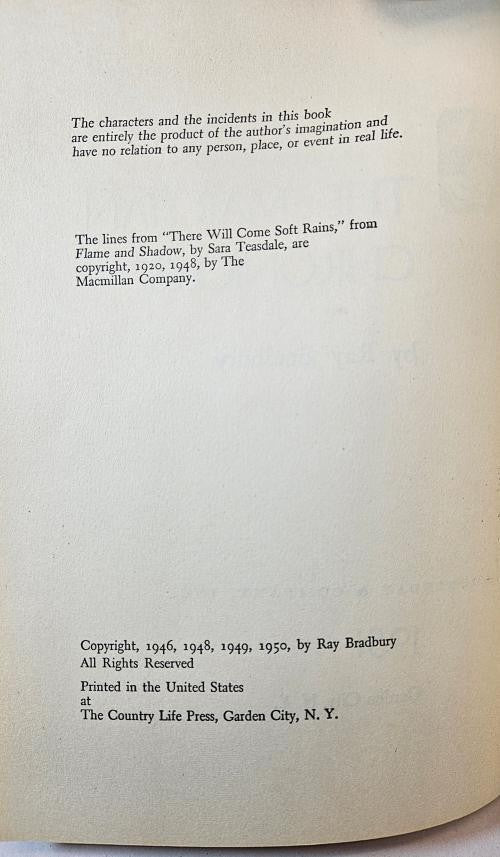 The Martian Chronicles by Ray Bradbury