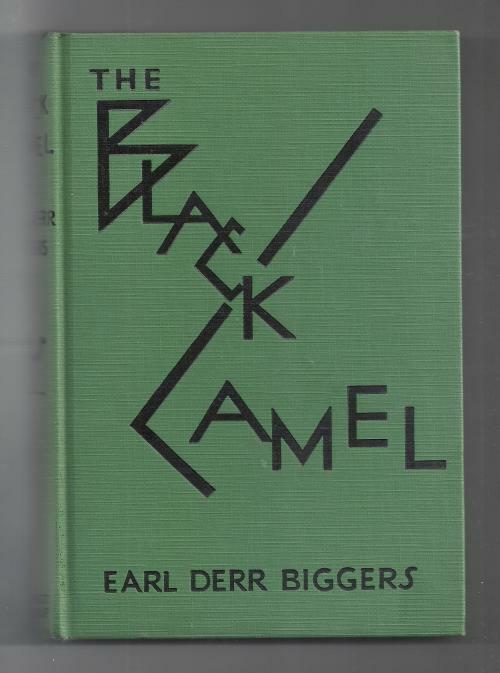 The Black Camel by Earl Derr Biggers (Grosset & Dunlap) Film tie-in