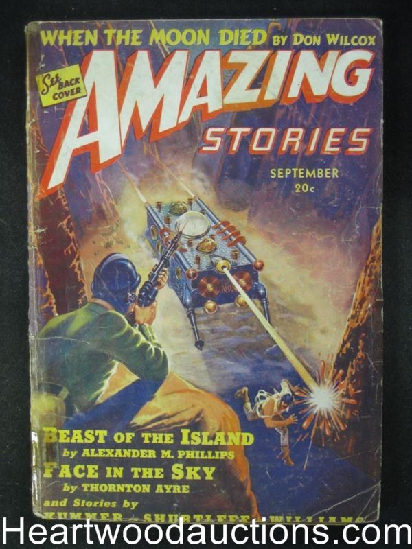 "Amazing Stories" Sep 1939  Robert Moore Williams