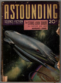 Astounding Aug 1940 Rogers Cvr; Lester Del Rey; A. E. Van Vogt; Clifford D. S...