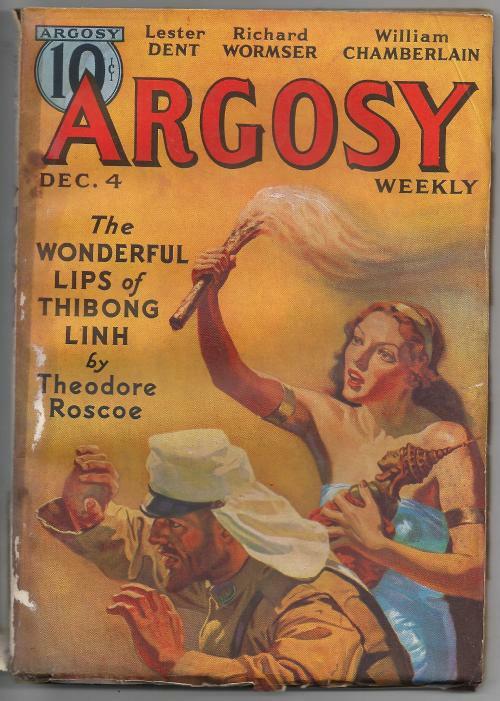 Argosy Dec 4 1937 Lester Dent; Richard Wormser; Theodore Roscoe