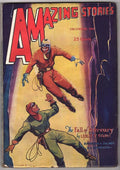 Amazing Stories Dec 1935 The Fall of Mercury, Morey Cover