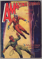 Amazing Stories Dec 1935 The Fall of Mercury, Morey Cover