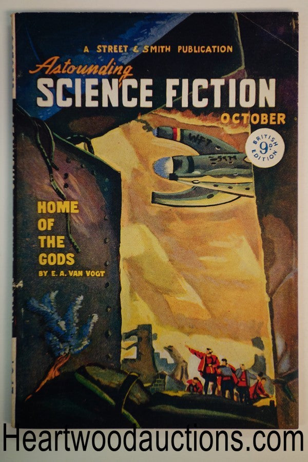 Astounding (British) Oct 1947 A.E. van Vogt, Hal Clement