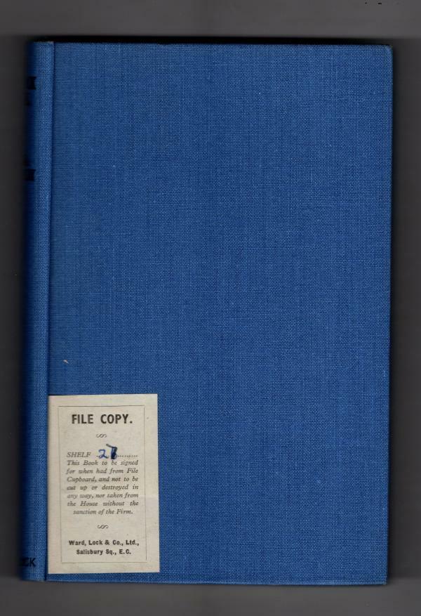 Peacock Hill by Leila Mackinlay (First Edition) Ward Lock File Copy