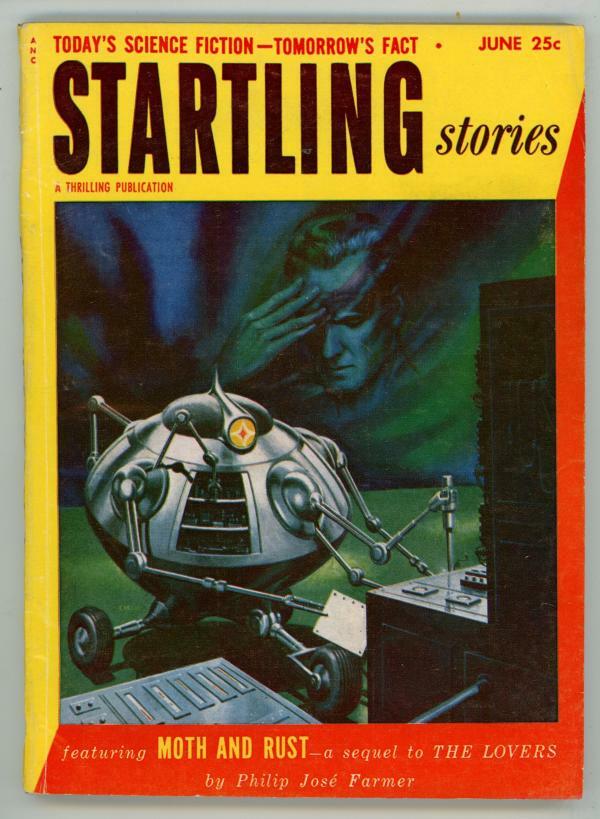 Startling Stories Jun 1953 P.J. Farmer Lovers Sequel