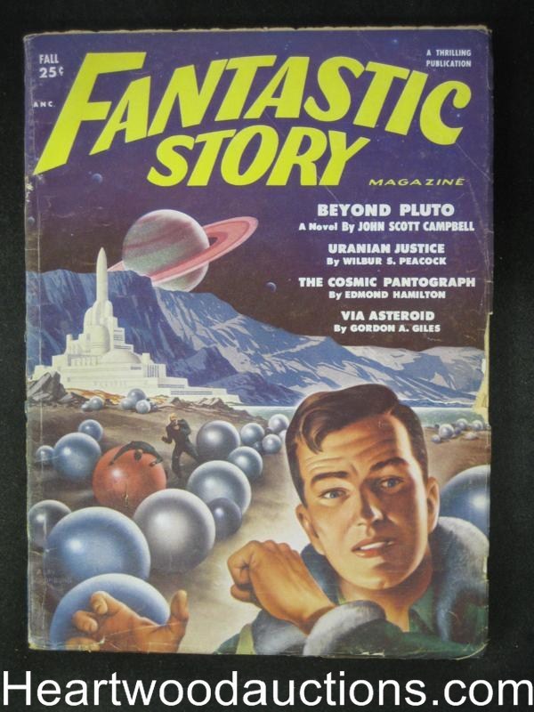 Fantastic Story Fall 1951 Schomburg Cvr
