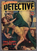 Private Detective Sep 1943 GGA assault Cvr; Robert Leslie Bellem; Roger Torrey