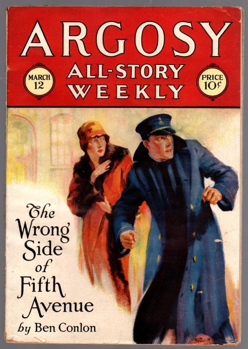 Argosy Mar 12 1927 Stockton Mulford policeman Cvr; Ben Conlon;