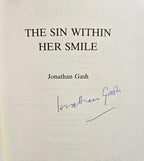 The Sin Within Her Smile by Jonathan Gash (First Edition) Signed