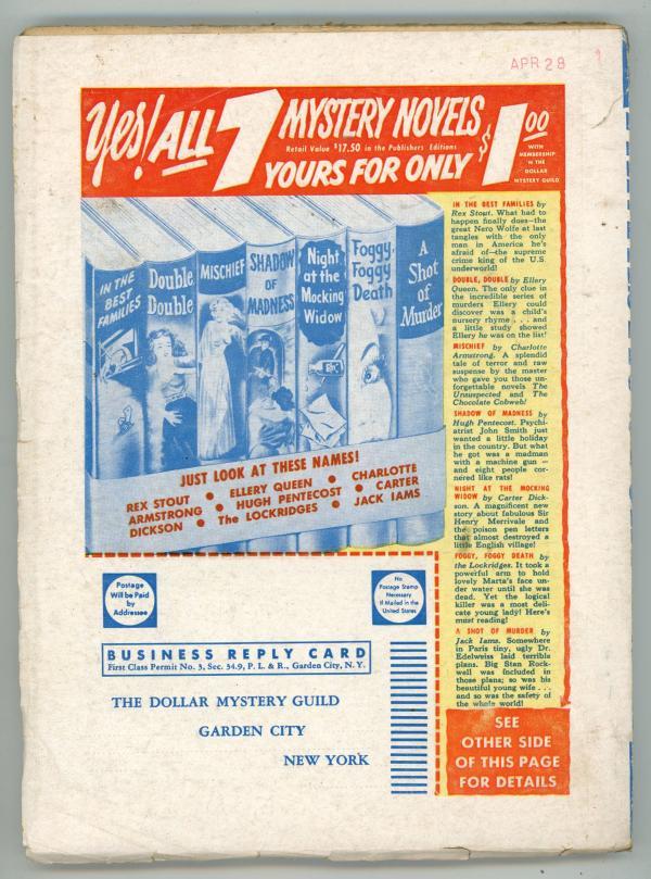 Fantastic Story Summer 1951 Bergey cvr