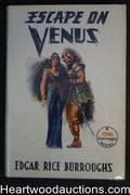 Escape On Venus by Edgar Rice Burroughs 1st Edition, John Coleman Burroughs art