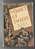 Verdict of Twelve by Raymond Postgate (First Edition)
