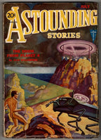 Astounding Stories July 1931 Wesso Cvr; Ray Cummmings; Jack Williamson cover ...