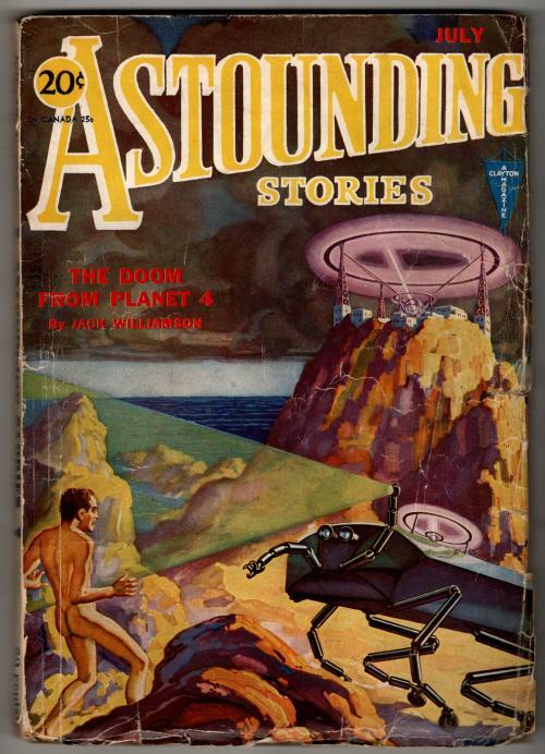 Astounding Stories July 1931 Wesso Cvr; Ray Cummmings; Jack Williamson cover ...