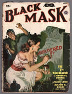 Black Mask Nov 1949 Saunders Graveyard Cvr, Robert C. Dennis - Pulp