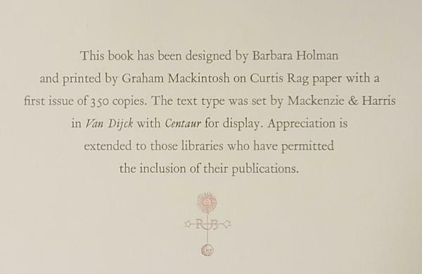 Library Publications by  William R. Holman