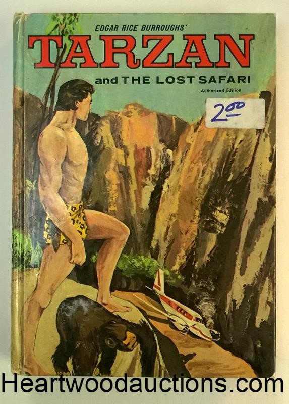TARZAN and The LOST SAFARI (MovieTie-in) by Edgar Rice Burroughs  WHITMAN 1966
