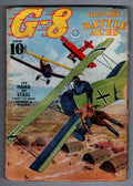 G-8 Battle Aces Oct 1937 "The Hand of Steel" Hogan; Greaseball Joe