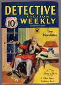 Detective Fiction Weekly Sep 30 1933 Firebombing cover - Pulp