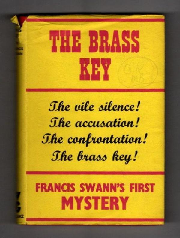 The Brass Key by Francis Swann Publisher's File Copy