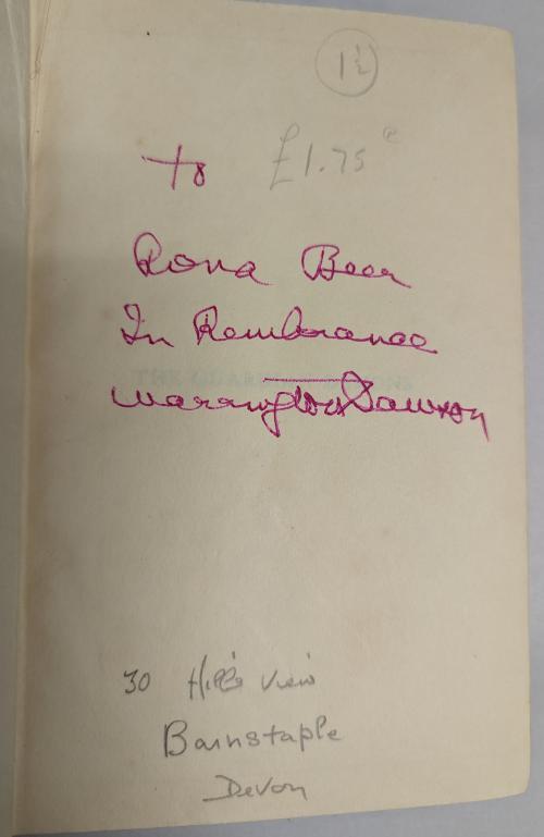 The Guardian Demons by Warrington Dawson -Rare - Signed