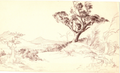 Roy G. Krenkel Original Art - (Thinning out the Herd)