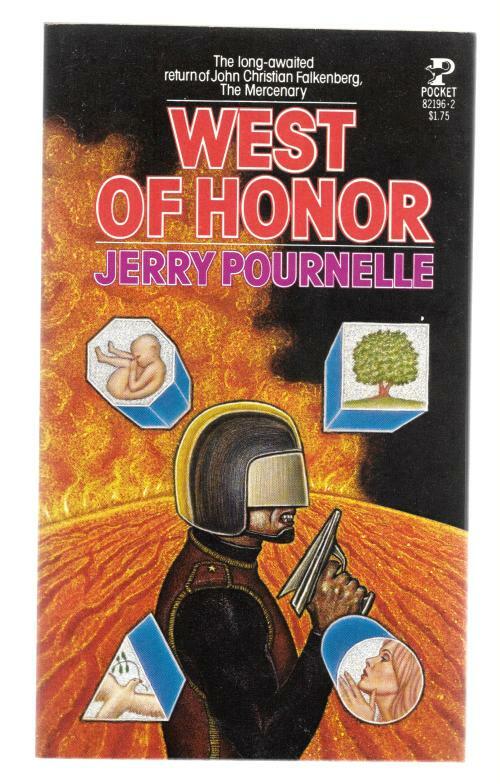West of Honor by Jerry Pournelle Signed