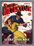 Super Detective Mar 1946 Pulp GG Cvr; Ray Cummings "The Thief" - Pulp