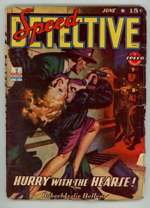 Speed Detective Jun 1943 Blonde GGA Cvr