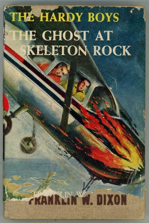 The Ghost at Skeleton Rock by Franklin W. Dixon (First Edition) Hardy Boys