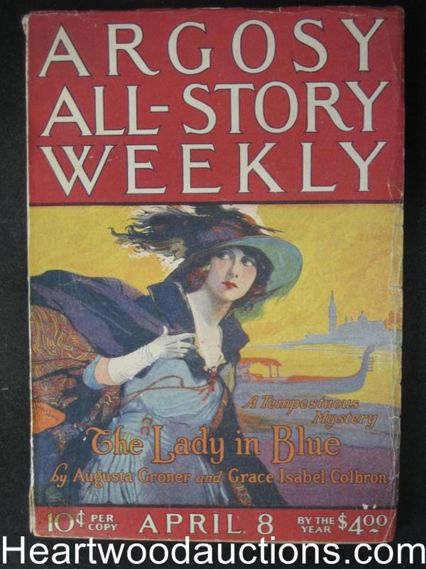 Argosy April 8, 1922 Lady in Blue