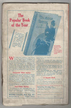 Weird Tales Sep 1928 C.C. Senf Cvr; CA Smith; Quinn; Derleth; Burks; David Ke...