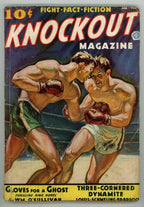 Knockout Jan-Feb 1937 #1 FIRST issue - Charles de Feo Cvr Art