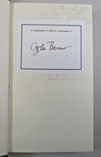Midnight in the Garden of Good and Evil by John Berendt Signed