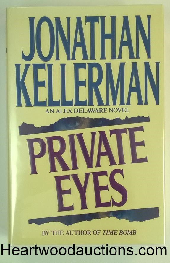 PRIVATE EYES by Jonathan Kellerman FIRST- High Grade