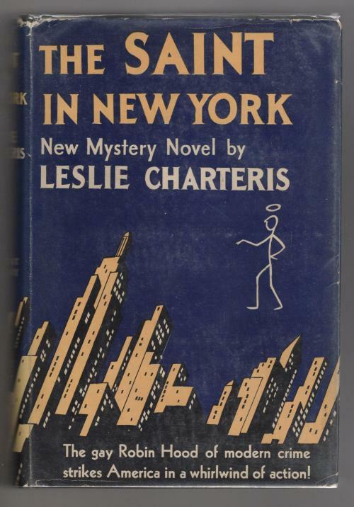 The Saint in New York by Leslie Charteris (A. L. Burt Reprint)