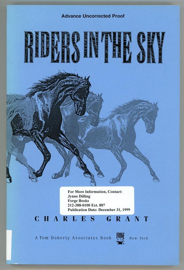 Riders in the Sky by Charles Grant  (First Edition)