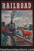 Railroad Magazine Jun 1951 Frederick Blakeslee Cover - High Grade