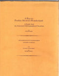 A Key to Frederic Brown's Wonderland by Newton Baird (Limited Edition)