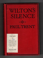 Wilton's Silence by Paul Trent (Hubin listed) File Copy