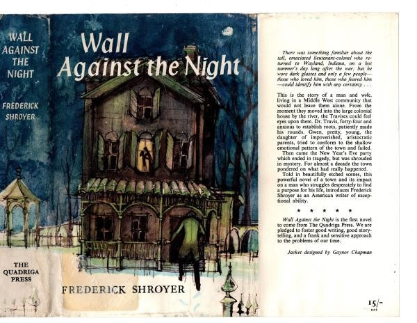 Wall Against the Night by Frederick Shroyer (First UK Edition)