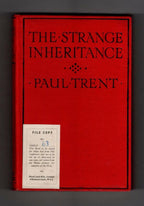 The Strange Inheritance by Paul Trent (Hubin listed Mystery)