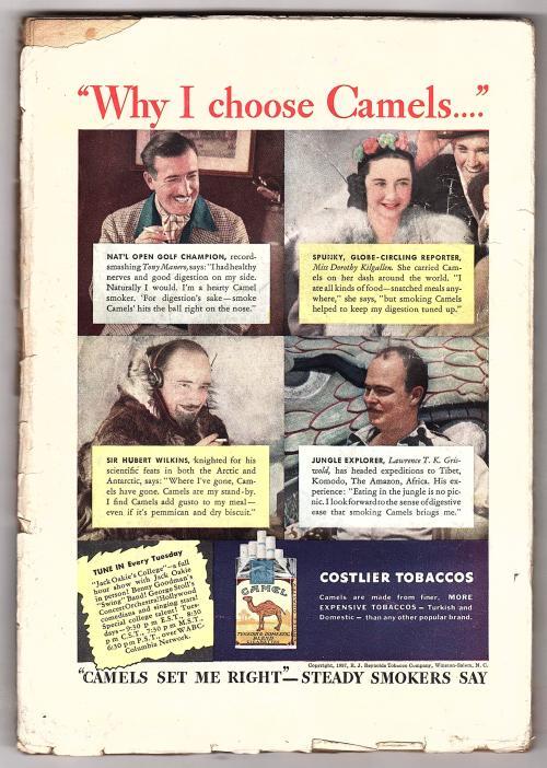 Detective Action Stories Apr-May 1937 Richard Wormser - Pulp