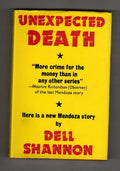 Unexpected Death by Dell Shannon (First UK Edition) Gollancz File Copy