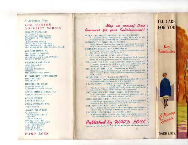I'll Care for You by Kay Winchester (First Edition) File Copy